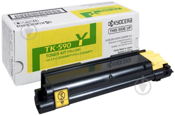 Тонер-картридж Kyocera TK-590Y yellow - фото 1