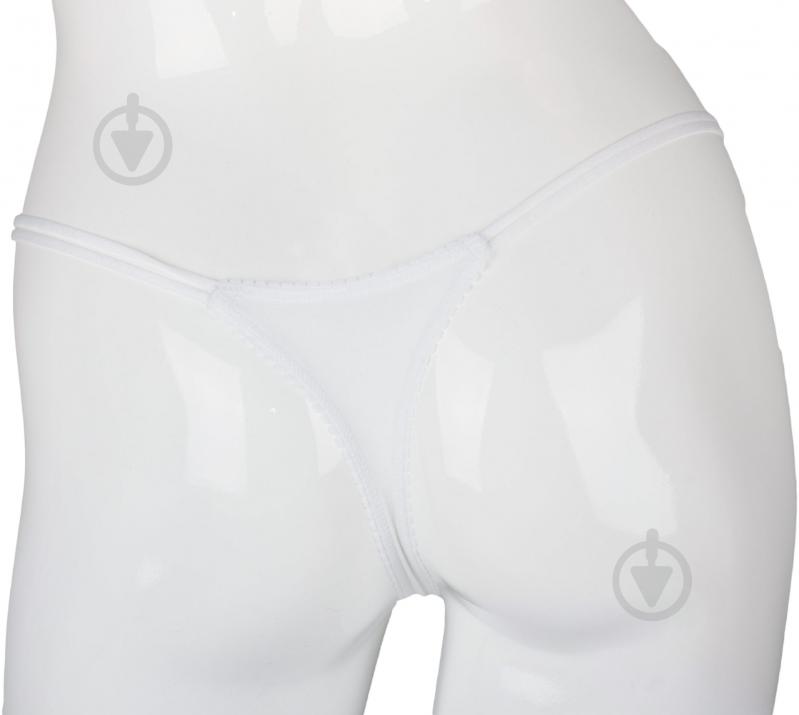 Трусы Jadea р. 3/M/40 белый Intimo Artu 1380 - фото 2