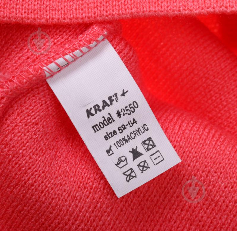 Шапочка дитяча для дівчинки Kraft+ арт. 2550 р.52-54 персик - фото 4