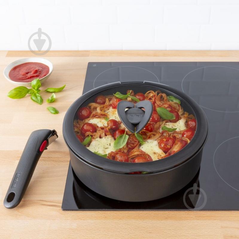 Крышка стеклянная Tefal Ingenio 26 см L9846653 - фото 6