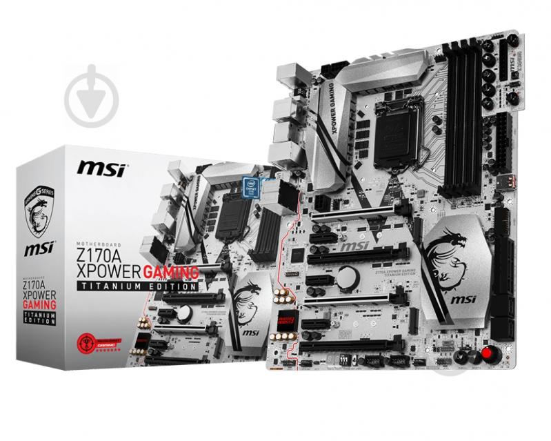 Материнська плата MSI Z170A XPOWER GAMING TITANIUM (Socket 1151, Intel Z170, ATX) - фото 3