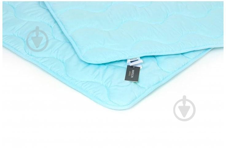 Одеяло антиалергенное с тенсель Eco №1637 (2200002647496) 110x140 см MirSon голубой - фото 2