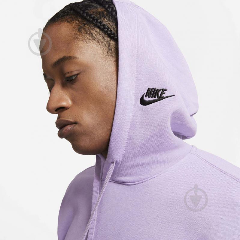 Худи Nike M NSW SPE+ FT PO HOODIE M FTA DD4666-589 р. 2XL фиолетовый - фото 5