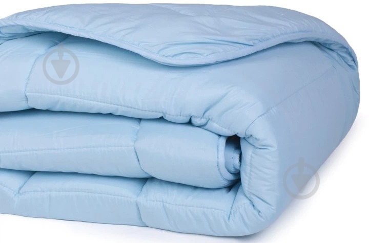 Одеяло антиалергенное Eco-Soft №1649 Eco Light 110x140 см MirSon голубой - фото 3