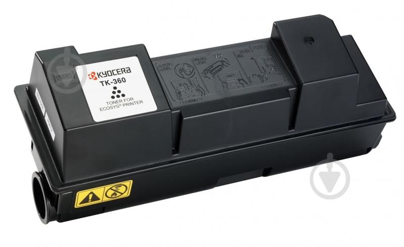 Тонер-картридж Kyocera TK-360 black - фото 1 Тонер-картридж Kyocera TK-360 black - фото 1