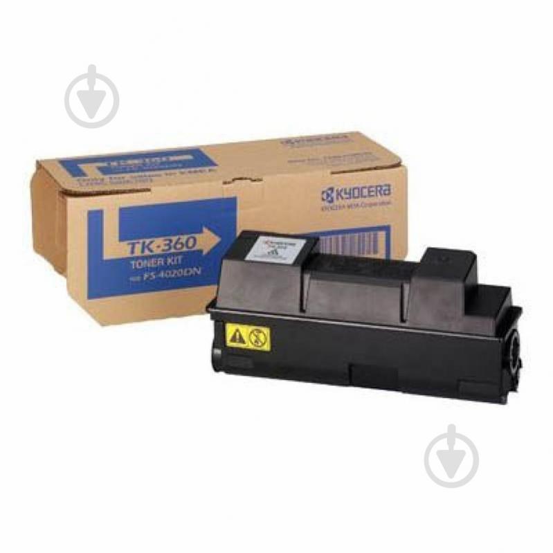 Тонер-картридж Kyocera TK-360 black - фото 2 Тонер-картридж Kyocera TK-360 black - фото 2