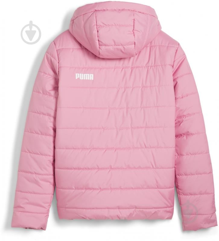 Куртка для девочек демисезонная Puma ESS HOODED PADDED JACKET 67055948 р.116 розовая - фото 2