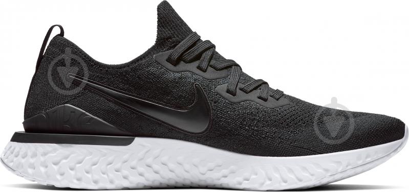 Кросівки чоловічі Nike EPIC REACT FLYKNIT 2 BQ8928-002 р.45,5 чорні - фото 2