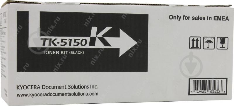 Тонер-картридж Kyocera TK-5150K black - фото 2 Тонер-картридж Kyocera TK-5150K black - фото 2