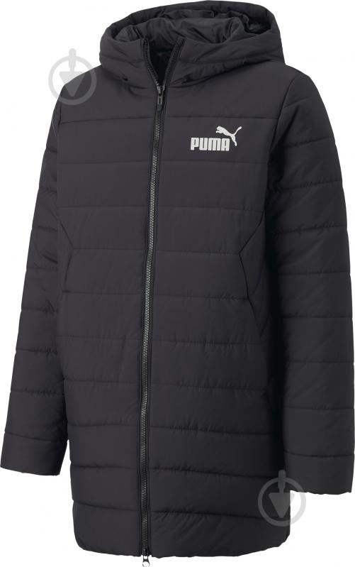 Пальто для дівчаток демісезонне Puma ESS HOODED PADDED COAT 84986201 р.116 чорне - фото 1