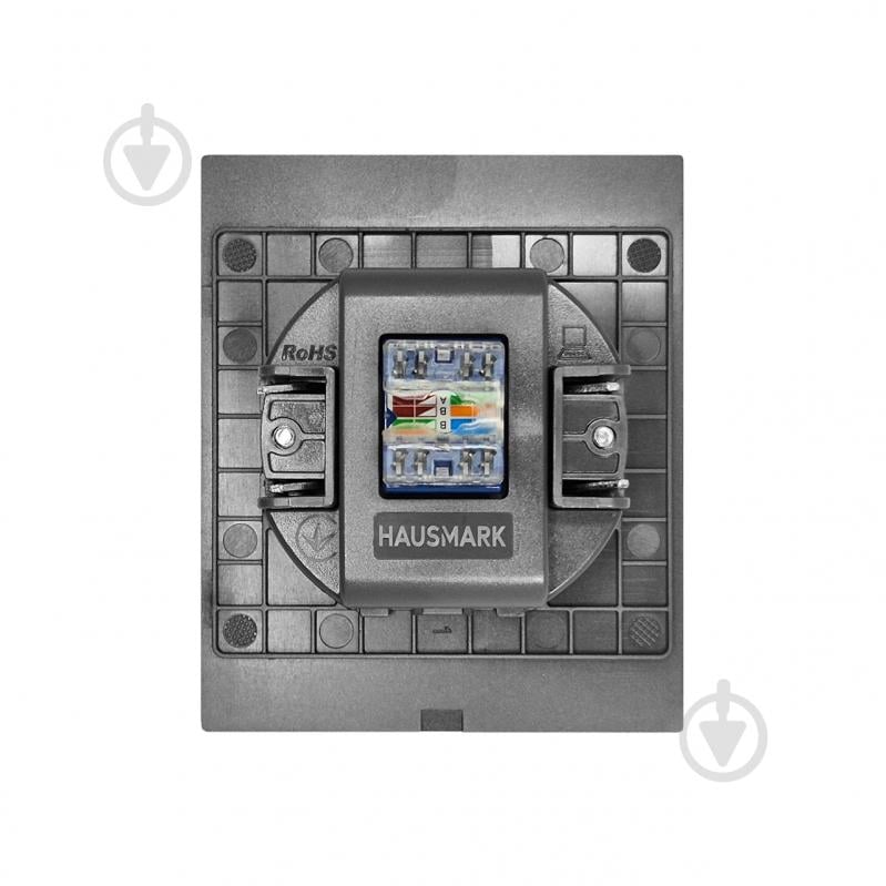Розетка компьютерная HausMark INO IP20 серый PS-LAN-GP-Gray - фото 3