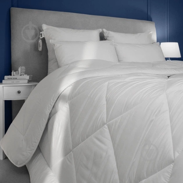 Ковдра антиалергенна EcoSilk №1630 Eco Light 220x240 см MirSon білий - фото 5