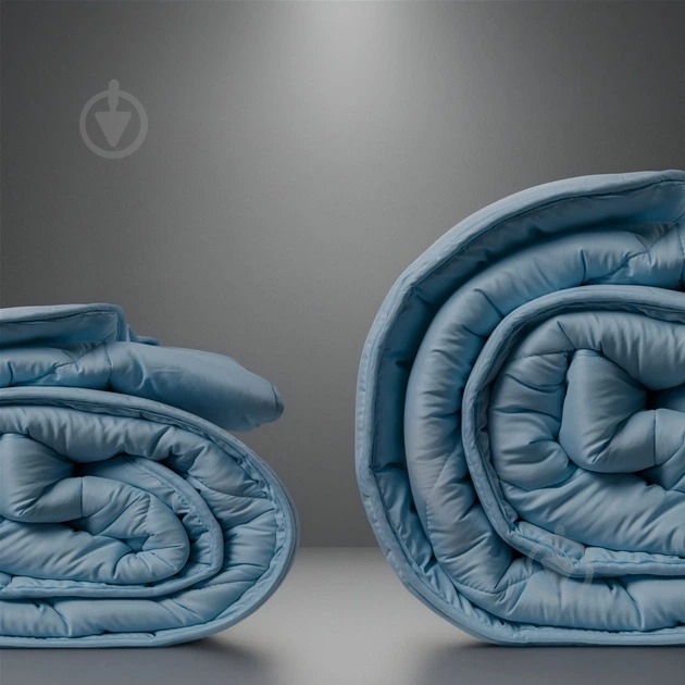 Ковдра антиалергенна EcoSilk №1631 Eco Light 155x215 см MirSon блакитний - фото 7