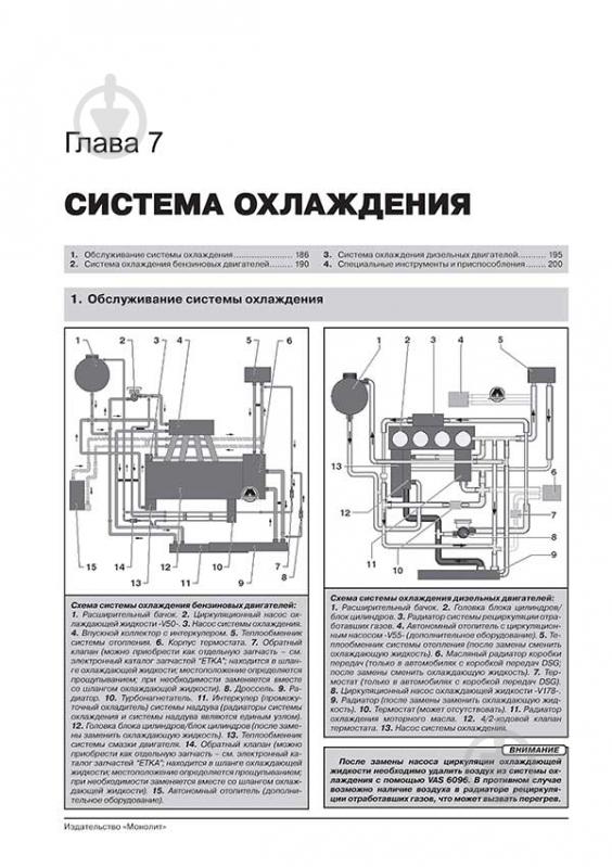 Книга «VW Touran / Cross Touran рем с 2010 Монолит б/д» 978-617-537-167-1 - фото 2