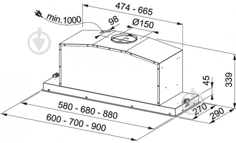 Вытяжка Franke 305.0553.930 - фото 2