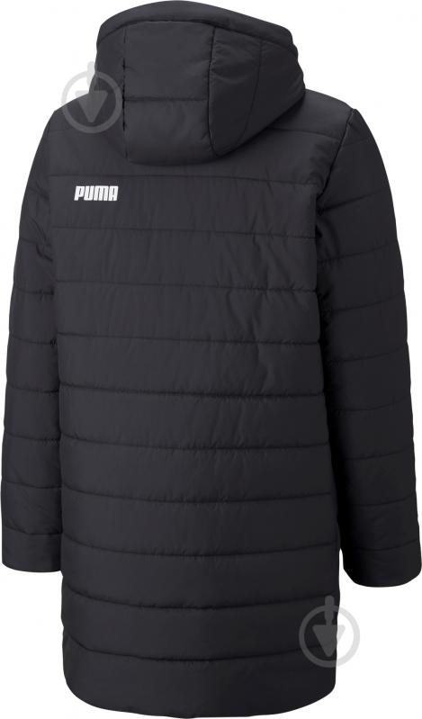 Пальто для дівчаток демісезонне Puma ESS HOODED PADDED COAT 84986201 р.164 чорне - фото 2