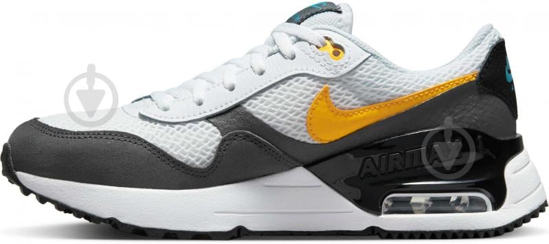 Кросівки дитячі демісезонні Nike AIR MAX SYSTM DQ0284-104 р.35,5 білі - фото 2