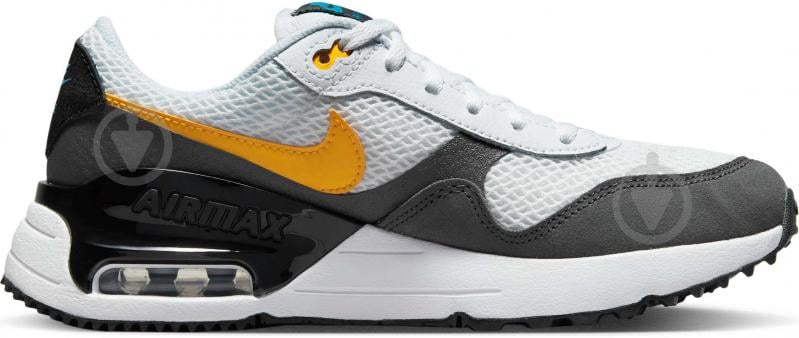 Кросівки дитячі демісезонні Nike AIR MAX SYSTM DQ0284-104 р.35,5 білі - фото 4