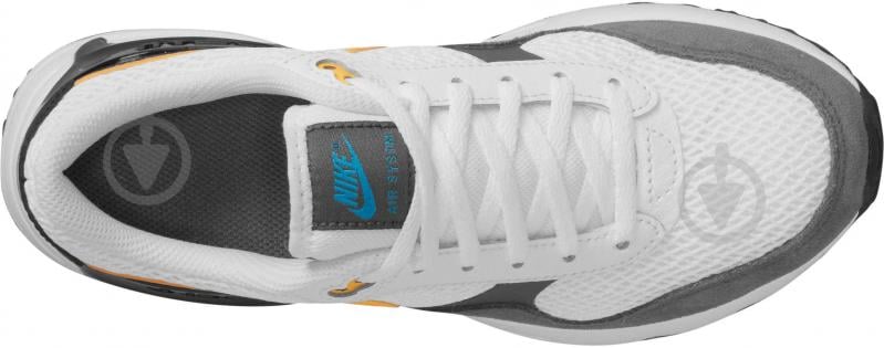 Кросівки дитячі демісезонні Nike AIR MAX SYSTM DQ0284-104 р.35,5 білі - фото 7