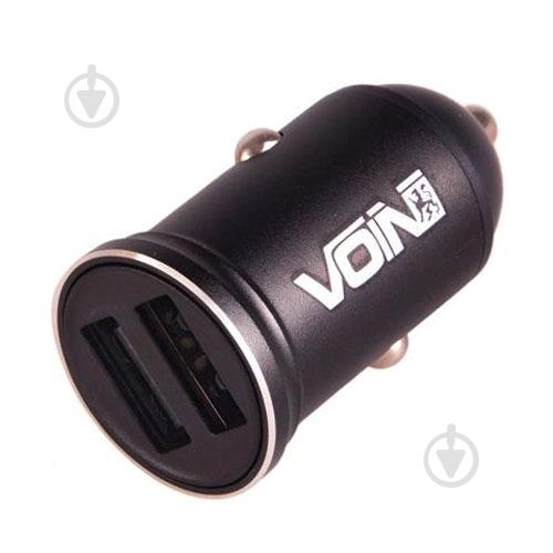 Автомобільний зарядний пристрій Voin C-31203BK 2USB (12/24V-5V 3,1A) - фото 2