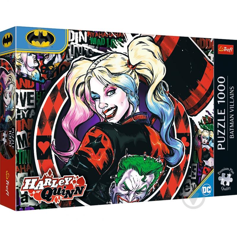 Пазлы Trefl Premium Plus" Warner Batman Харли Квинн 10837 - фото 1 Пазлы Trefl Premium Plus" Warner Batman Харли Квинн 10837 - фото 1