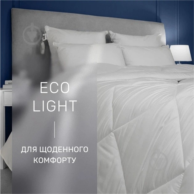 Одеяло антиаллергенная Eco-Soft Супер Теплая №1648 Eco Light White 220x240 см MirSon белый - фото 3