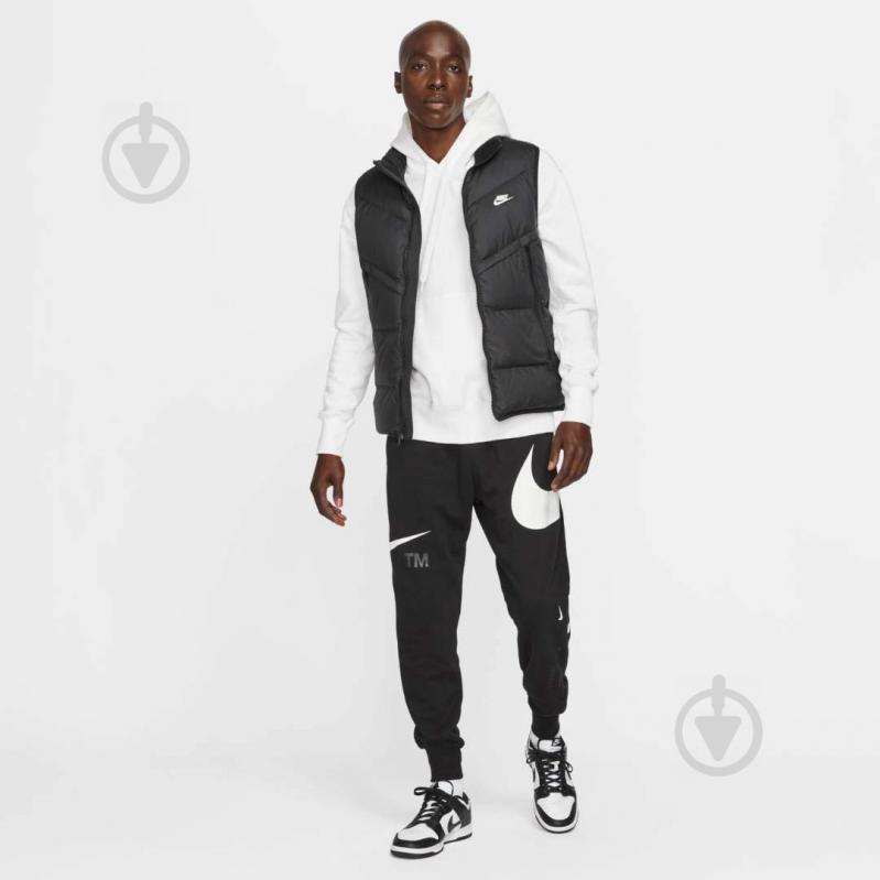 Жилет Nike M NSW SF WINDRUNNER VEST DD6817-010 р.S черный - фото 7