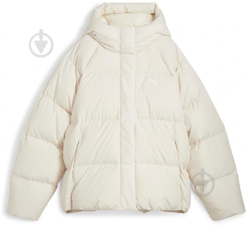 Пуховик женский зимний Puma DOWN PUFFER JACKET 62648787 р.L бежевый - фото 1