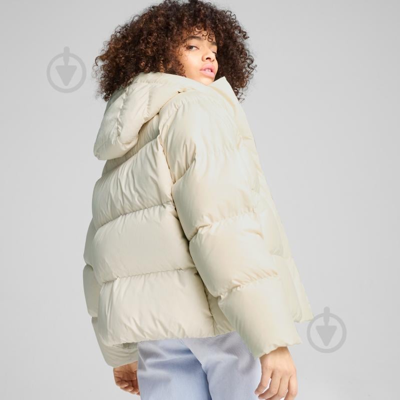 Пуховик женский зимний Puma DOWN PUFFER JACKET 62648787 р.L бежевый - фото 4