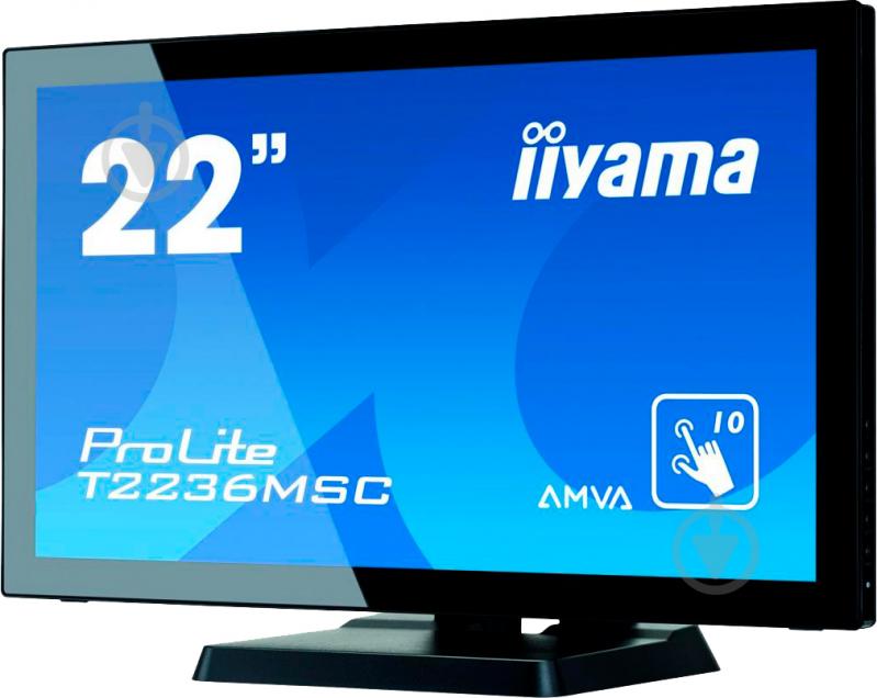 Монитор Iiyama ProLite 21,5" (T2236MSC-B2) - фото 3