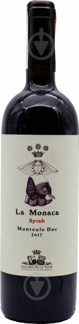 Вино La Monaca Syrah красное сухое 15% 0,75 л - фото 1