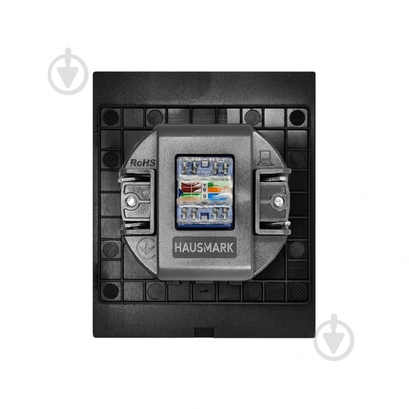 Розетка компьютерная HausMark INO IP20 черный PS-LAN-GP-Black - фото 3