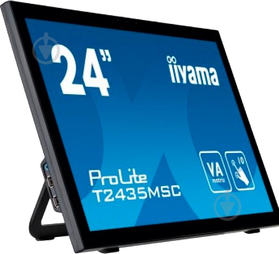 Монитор Iiyama ProLite 23,6" (T2435MSC-B1) - фото 3