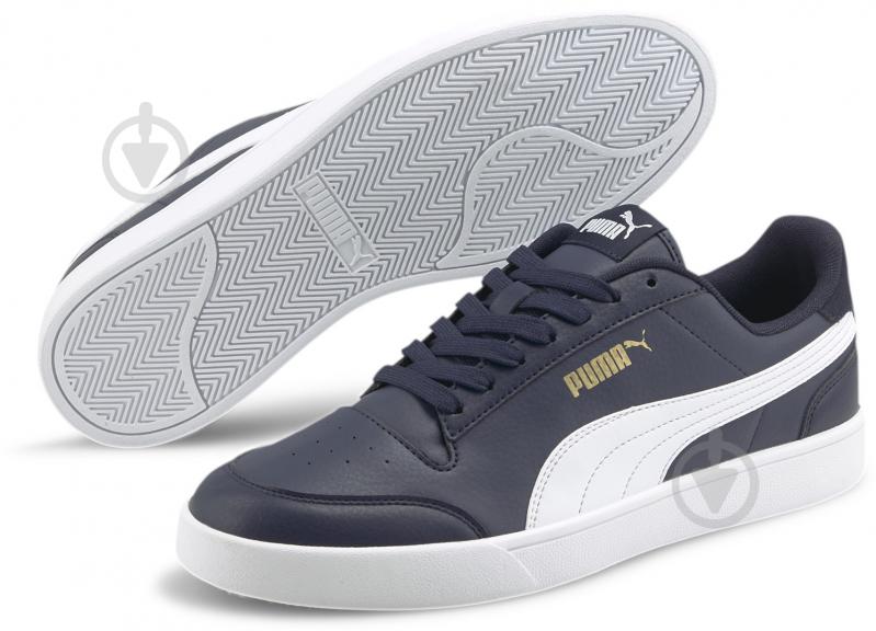Кроссовки мужские демисезонные Puma Shuffle 30966811 р.43 синие - фото 1 Кроссовки мужские демисезонные Puma Shuffle 30966811 р.43 синие - фото 1