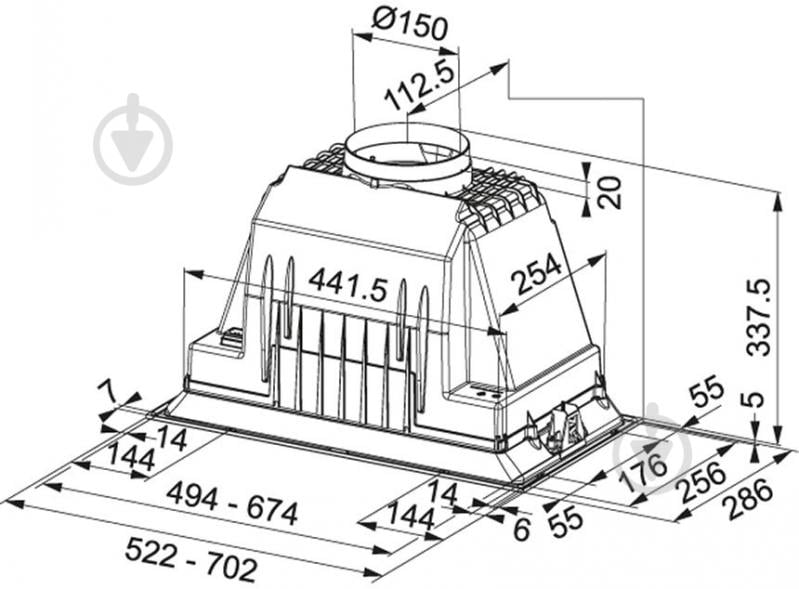 Витяжка Franke 305.0599.544 - фото 2