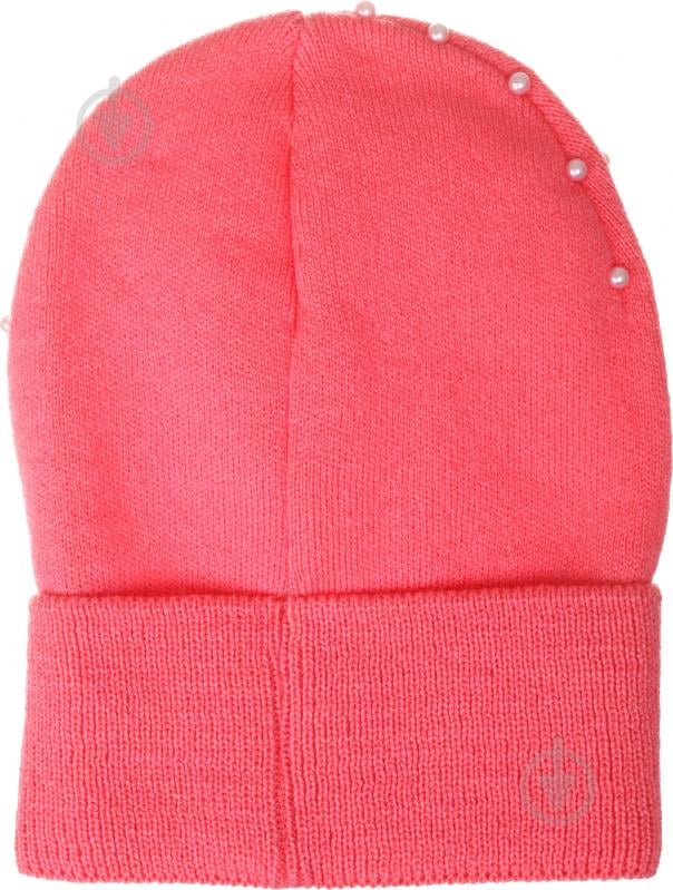 Шапочка дитяча для дівчинки Kraft+ арт. 2689 р.50-52 персик - фото 2