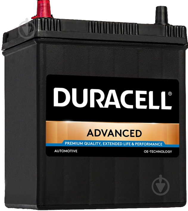 Акумулятор автомобільний Duracell Advanced 40Ah 330A 12V DA40L «+» ліворуч (DA40L) - фото 1