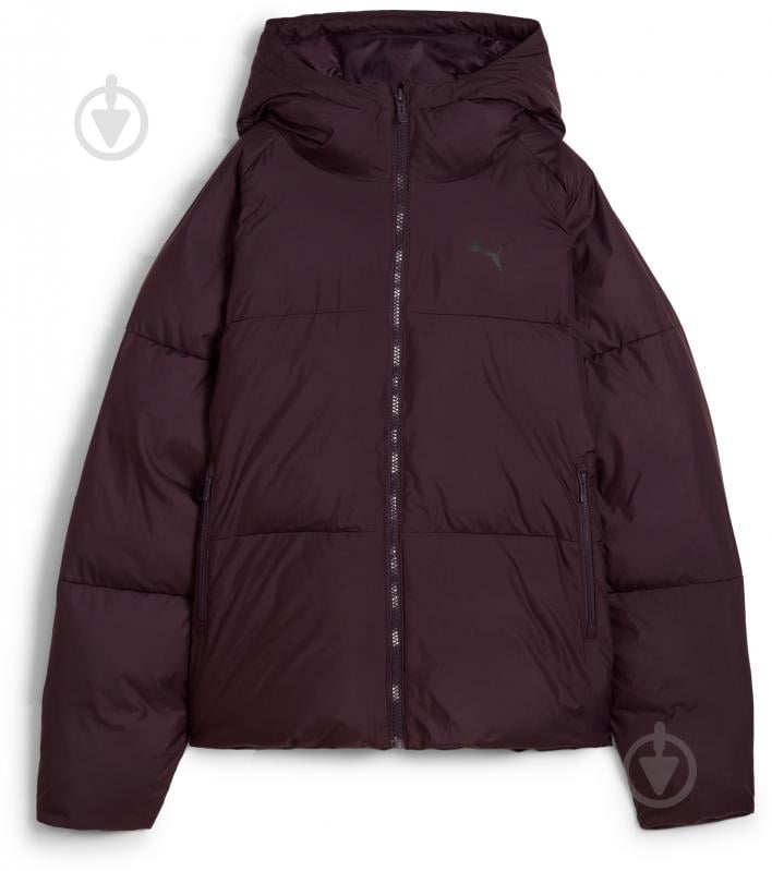 Куртка жіноча зимова Puma POLY PUFFER JACKET 62648944 р.L бордова - фото 1