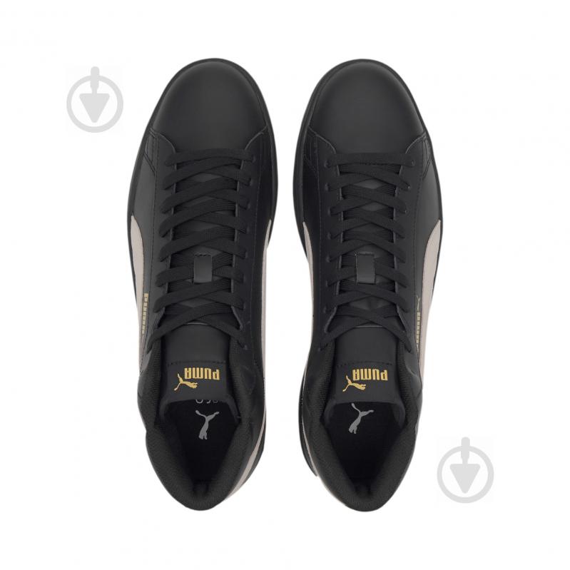 Кроссовки мужские зимние Puma Puma Smash v2 Mid L 36692411 р.41 черные с белым - фото 6