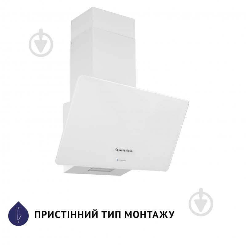 Вытяжка Minola HDN 6224 WH 700 LED декоративная наклонная - фото 2