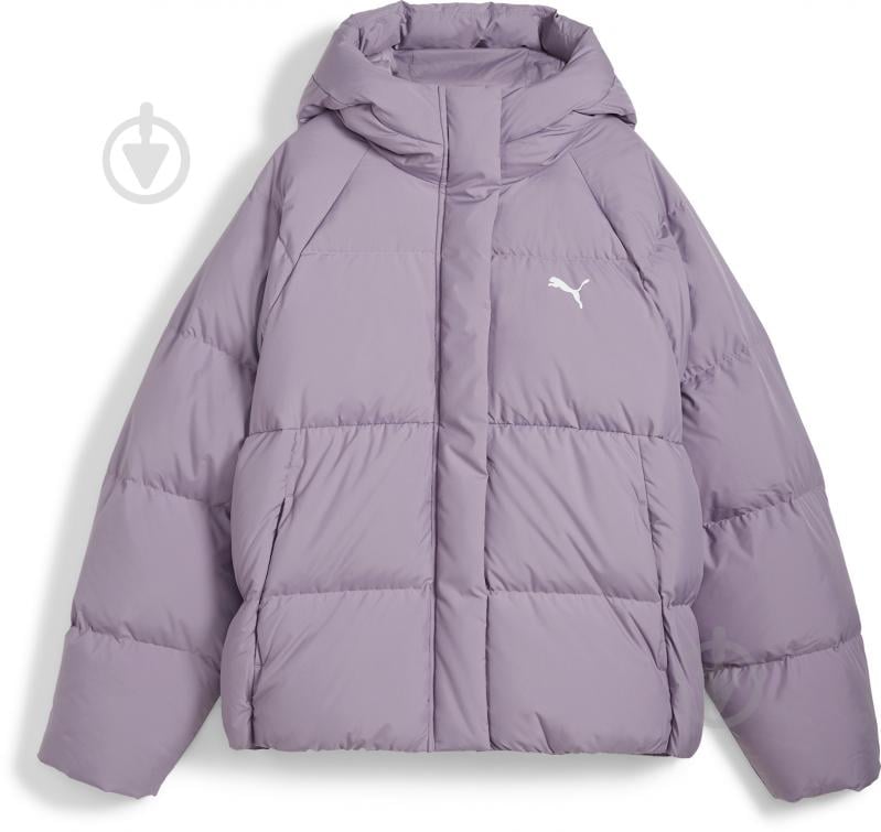 Пуховик женский зимний Puma DOWN PUFFER JACKET 62648730 р.L фиолетовый - фото 1