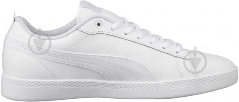 Кросівки жіночі демісезонні Puma Puma Smash Wns v2 L 36520804 р.36 білі - фото 4