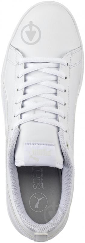 Кросівки жіночі демісезонні Puma Puma Smash Wns v2 L 36520804 р.36 білі - фото 5