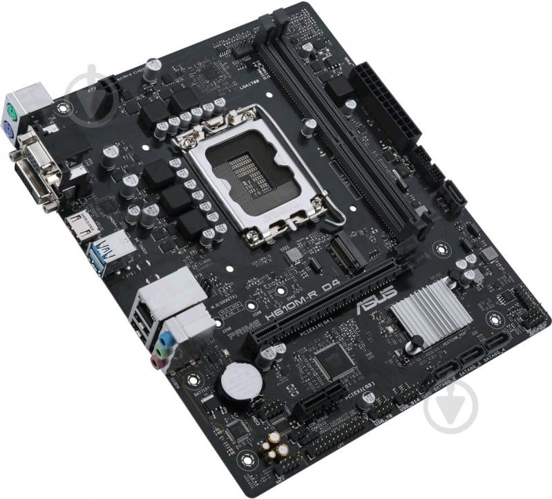 Материнская плата Asus PRIME H610M-R D4-SI (Socket 1700, Intel H610, micro ATX) - фото 4