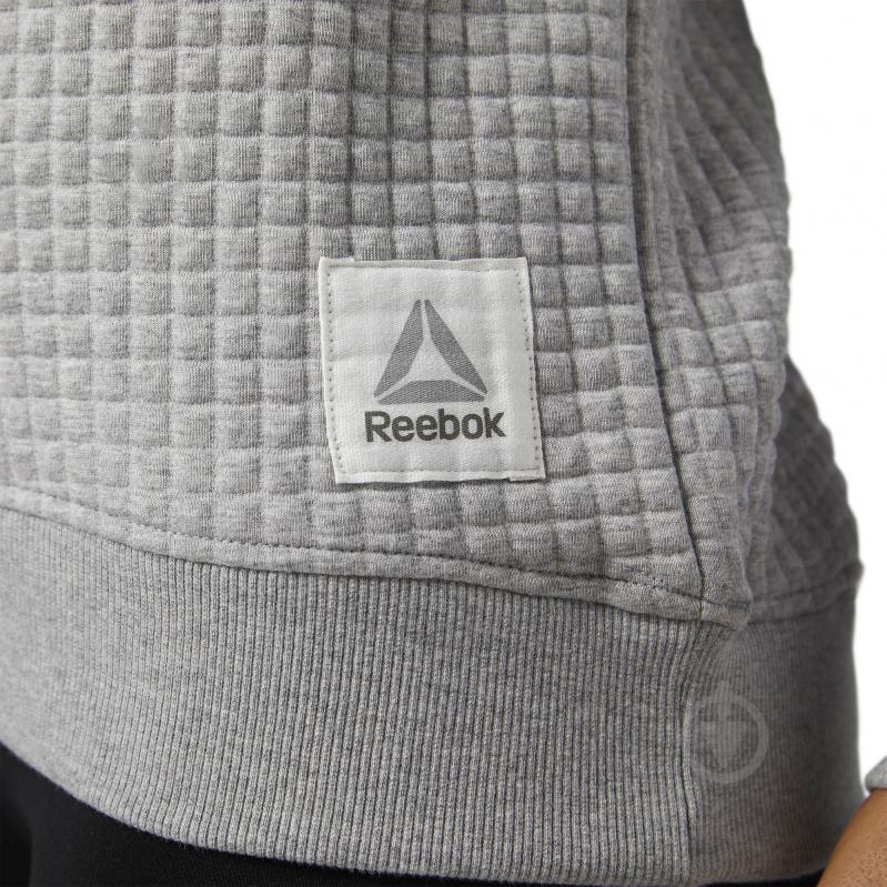 Свитшот Reebok CD9344 р. XS серый - фото 3