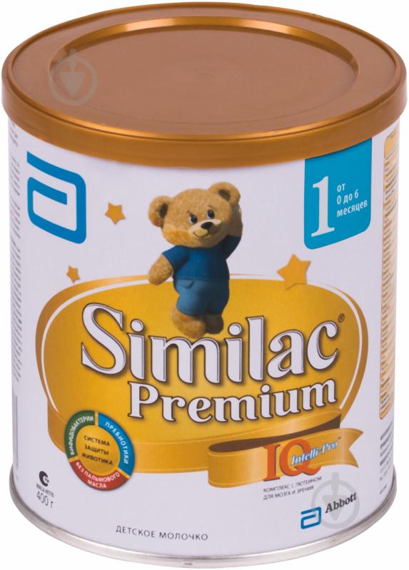 Суха молочна суміш Similac Premium 1 400 г 8427030004419 - фото 1