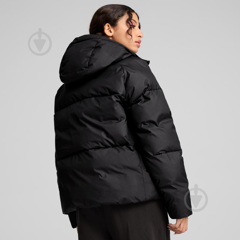 Куртка жіноча зимова Puma POLY PUFFER JACKET 62648901 р.L чорна - фото 6