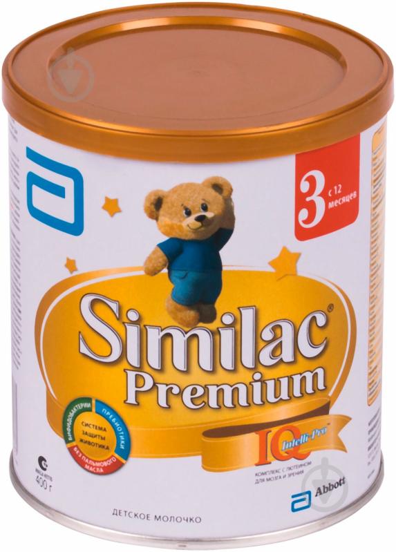 Суха молочна суміш Similac Premium 3 400 г 8427030004433 - фото 1