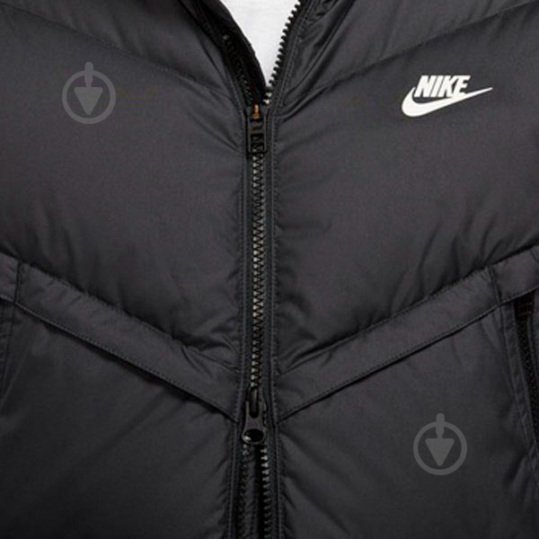 Жилет Nike M NSW SF WINDRUNNER VEST DD6817-010 р.XL черный - фото 17