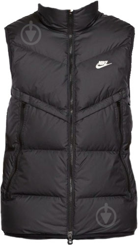 Жилет Nike M NSW SF WINDRUNNER VEST DD6817-010 р.XL черный - фото 8